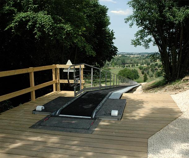 Golf du Haut-Poitou : le remonte-pente qui simplifie le parcours