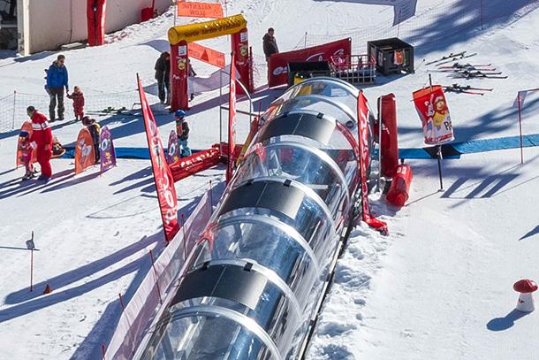 Tapis Cabri à Isola 2000 : FUNBELT® simplifie l'apprentissage du ski ! - Photo 3