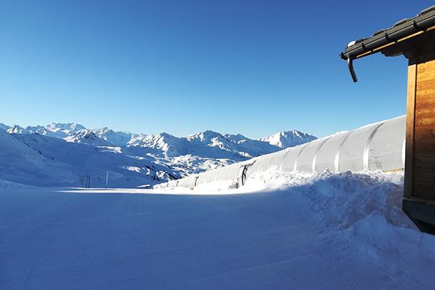 La Plagne : le tapis double Ange optimise les flux à 2 300 m - Photo 2