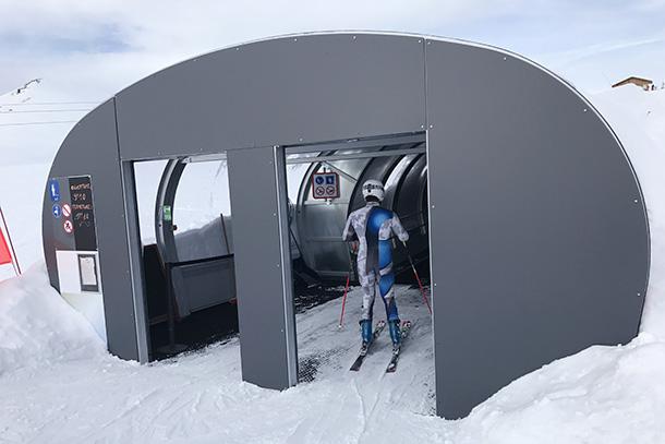 La Plagne : le tapis double Ange optimise les flux à 2 300 m - Photo 3