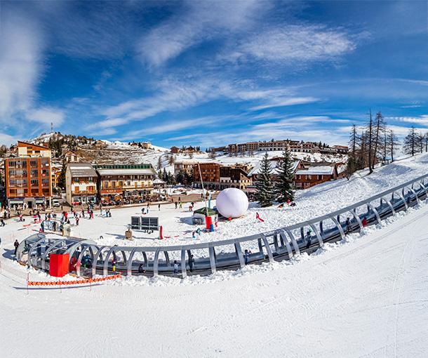 Tapis double à Valberg : fluidité et mobilité durable 4 saisons