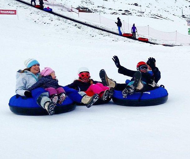 Tignes Val Claret : le tapis de snowtubing booste les sensations
